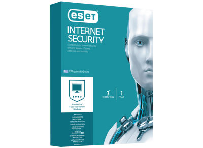 ESET NOD32 Internet Security 3PC 1Year (3 Αδειες) Retail