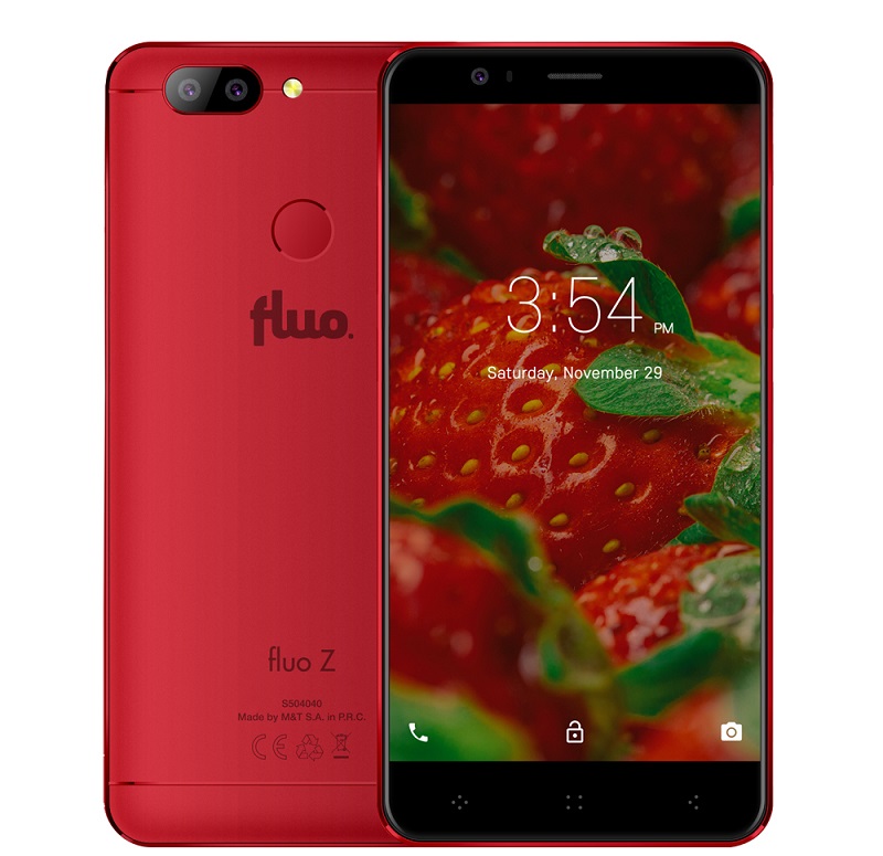 Fluo Z SmartPhone 5" 4G/4Gb-64/13Mp/Andr7 Red DualSim FullHD Fluo Z SmartPhone 5" 4G/4Gb-64/13Mp/Andr7 Red DualSim FullHD