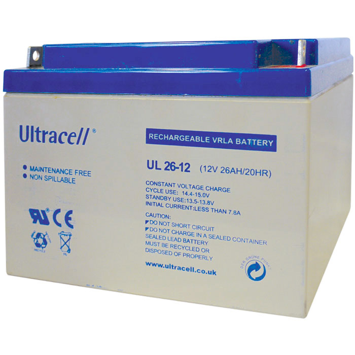 Μπαταρία Συσσωρευτής 12V-26Ah Battery για UPS 175x166x125 F3