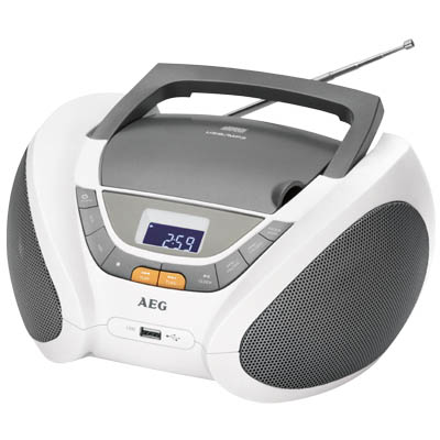 AEG SR 4358 WHITE Φορητό ραδιόφωνο με CD/ MP3 player AEG SR 4358 WHITE Φορητό ραδιόφωνο με CD/ MP3 player