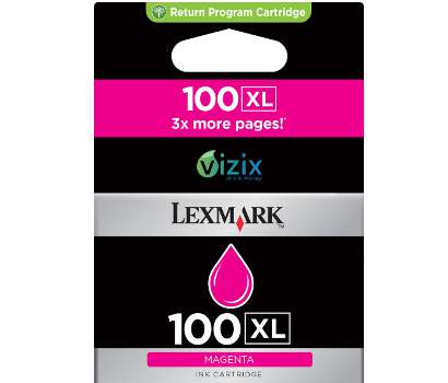 Έγχρωμο Μελάνι LEXMARK HIGH YIELD MAG 14N1070E No100XL 600pages Έγχρωμο Μελάνι LEXMARK HIGH YIELD MAG 14N1070E No100XL 600pages