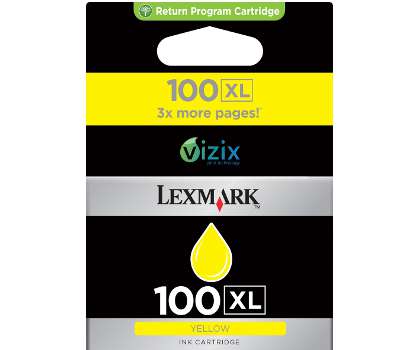Έγχρωμο Μελάνι LEXMARK HIGH YIELD 14N1071E No100XL 600pages Έγχρωμο Μελάνι LEXMARK HIGH YIELD 14N1071E No100XL 600pages