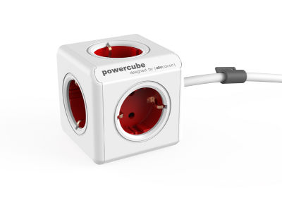 Πολύμπριζο PowerCube Extended 3m Schuko RED 1307/DEEXPC Πολύμπριζο PowerCube Extended 3m Schuko RED 1307/DEEXPC