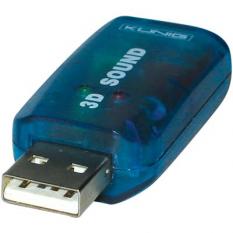Κάρτα Ηχου Konig USB to Sound 5.1 Adapter Κάρτα Ηχου Konig USB to Sound 5.1 Adapter