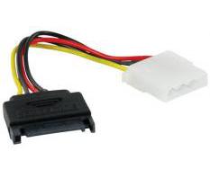 Καλώδιο Power cable 15 pin SATA Male to 4 PIN internal power