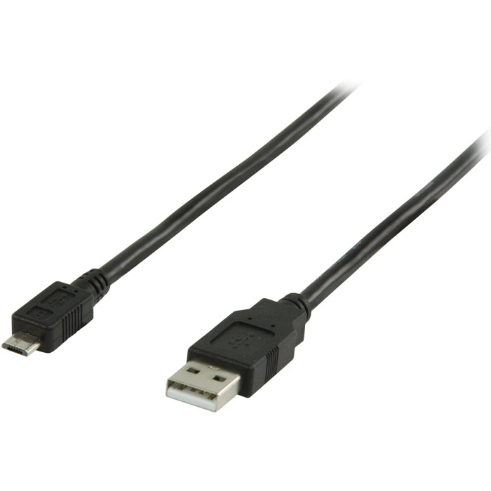 Καλώδιο USB 2.0 Cable 2m A Male to USB2.0 MicroB Male Καλώδιο USB 2.0 Cable 2m A Male to USB2.0 MicroB Male