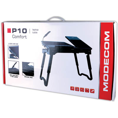 Βάση Φορητού Τραπεζάκι για Laptop COMFORT P10 +Led Λάμπα+USB HUB Βάση Φορητού Τραπεζάκι για Laptop COMFORT P10 +Led Λάμπα+USB HUB