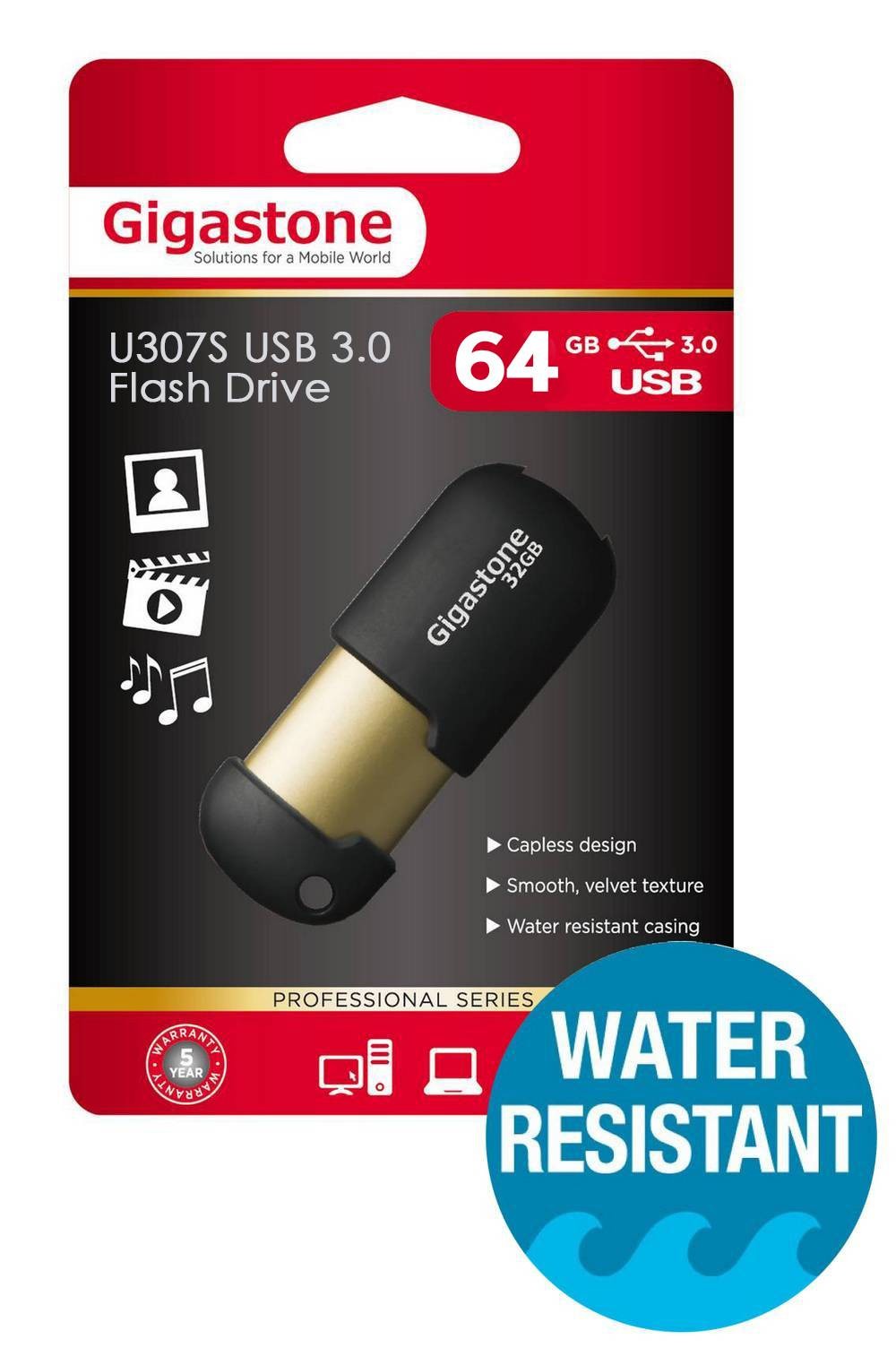 Gigastone 64Gb USB 3.0 Flash Disk U307S