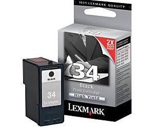Ασπρόμαυρο Μελάνι LEXMARK 18C0034 Black HI-YIELD No34xl 475pages Ασπρόμαυρο Μελάνι LEXMARK 18C0034 Black HI-YIELD No34xl 475pages