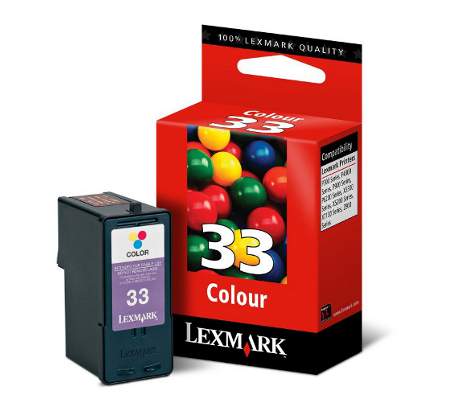 Έγχρωμο Μελάνι LEXMARK no33 18CX033E Color Έγχρωμο Μελάνι LEXMARK no33 18CX033E Color