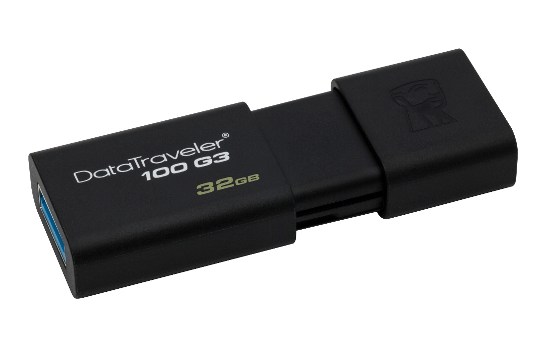 Kingston Flash USB3.0 DT100G3/32GB BLACK Kingston Flash USB3.0 DT100G3/32GB BLACK