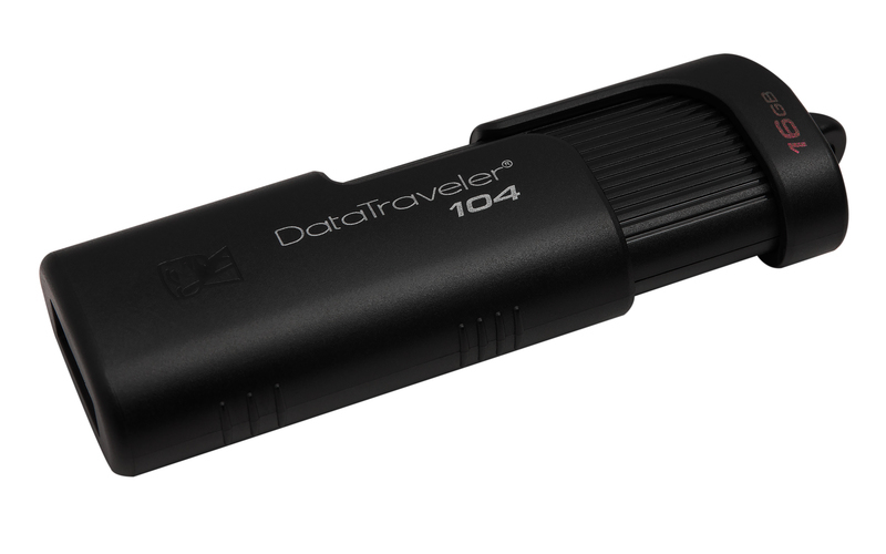 Kingston Data Traveler 104 DT104/32GB USB 2.0 Black Kingston Data Traveler 104 DT104/32GB USB 2.0 Black