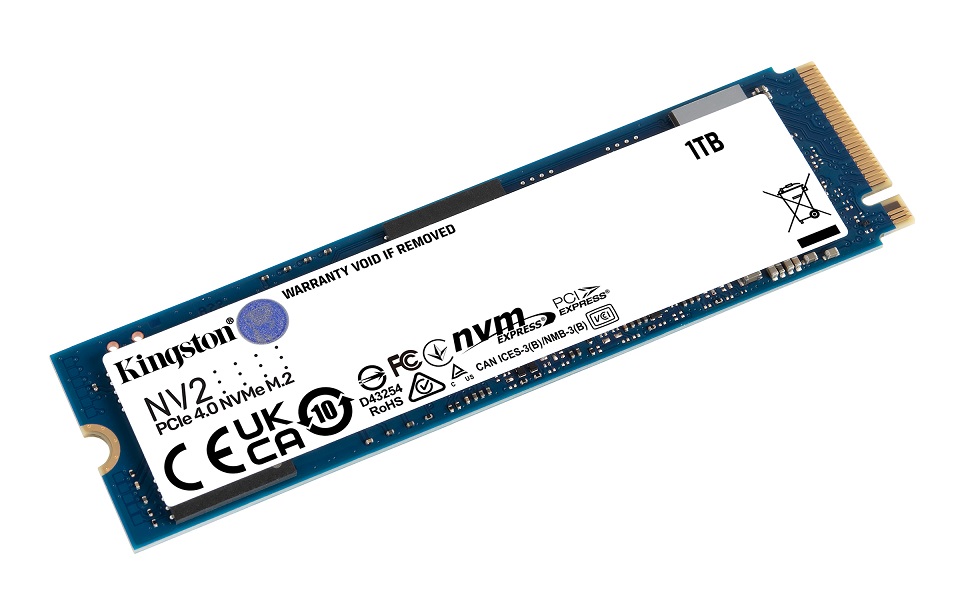 Kingston SSD 1TB M.2 NVMe PCIe NV1 SNV2S/1000G 3YW Kingston SSD 1TB M.2 NVMe PCIe NV1 SNV2S/1000G 3YW