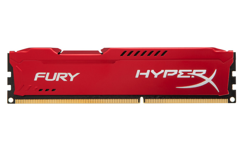 Kingston DDR3 1600MHz 4GB HyperX Fury Red HX316C10FR/4G Kingston DDR3 1600MHz 4GB HyperX Fury Red HX316C10FR/4G