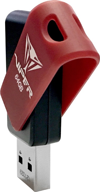 PATRIOT VIPER USB3.1 064GB CAPLESS, 2567x/433x PATRIOT VIPER USB3.1 064GB CAPLESS, 2567x/433x