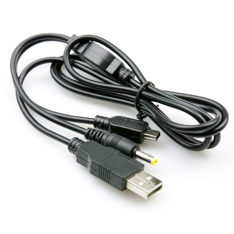 PSP RECHARGEABLE & DATA TRANSFER CABLE RETRACTABLE
