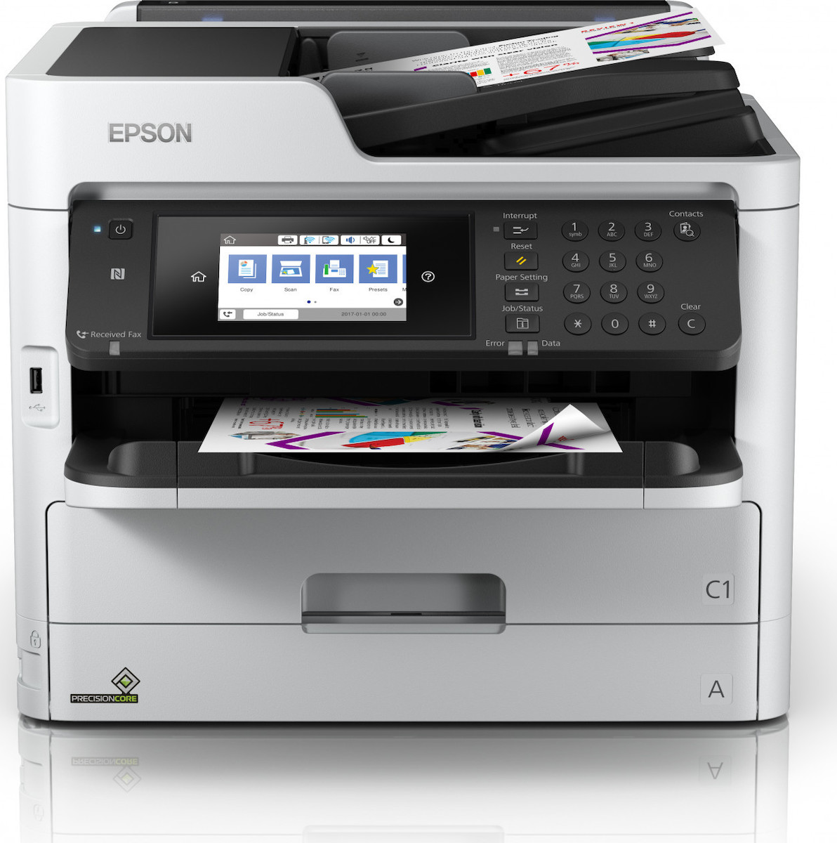 Epson WF-C5710DWF A4/34ppm/4800/1200/USB/WiFi Business Workforce Epson WF-C5710DWF A4/34ppm/4800/1200/USB/WiFi Business Workforce