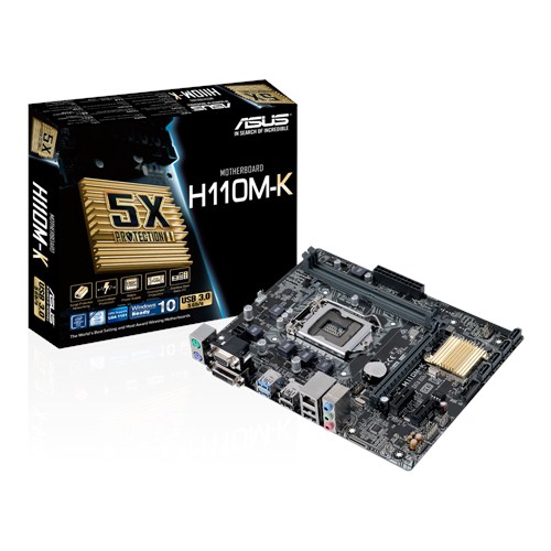 Μητρική ASUS H110M-K s1151 DDR4 Micro ATX Μητρική ASUS H110M-K s1151 DDR4 Micro ATX