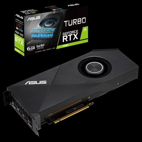 Κάρτα Γραφικών ASUS TURBO-RTX2060-6G 6144MB GDDR6 Κάρτα Γραφικών ASUS TURBO-RTX2060-6G 6144MB GDDR6