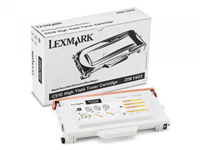 Toner LEXMARK for C510 BLACK 20K1403 10000pages