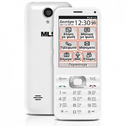 Smartphone MLS Easy S 4G White Dual Sim FM Radio GPS Smartphone MLS Easy S 4G White Dual Sim FM Radio GPS