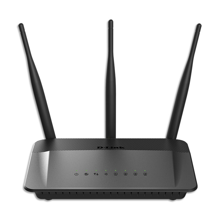 DLINK Wireless AC750 DIR-809 Dual Band 10/100 Router Ext Antenna DLINK Wireless AC750 DIR-809 Dual Band 10/100 Router Ext Antenna