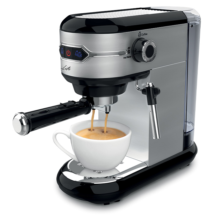 Mηχανή Espresso-Cappuccino 15bar 1450W LIFE #AirBnb