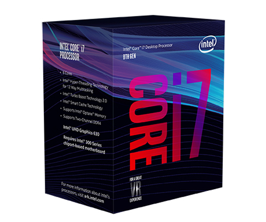 INTEL CPU Core i7-8700 4.6GHz 6Cores BX80684I78700 INTEL CPU Core i7-8700 4.6GHz 6Cores BX80684I78700