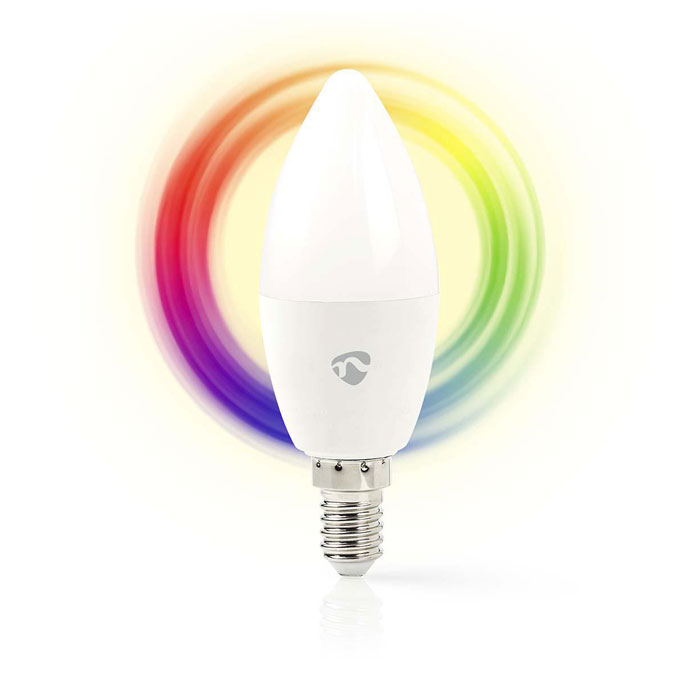 Έξυπνη Λάμπα RGB LED Wi-Fi E14 Smart