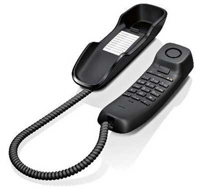 Ενσύρματο Τηλέφωνο Gigaset Corded phone DA210 Black