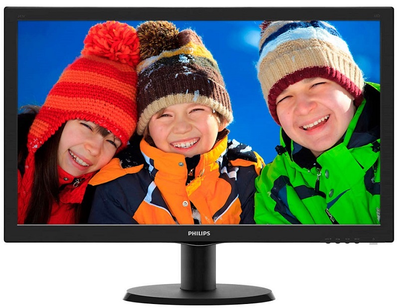 PHILIPS 24" TFT 243V5LHAB5 LED V-Line 1920x1080/HDMI με Ηχεία PHILIPS 24" TFT 243V5LHAB5 LED V-Line 1920x1080/HDMI με Ηχεία
