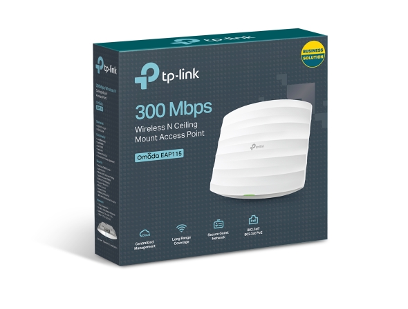TP-Link EAP115 Access Point 300Mbps 2.4GHz WiFi