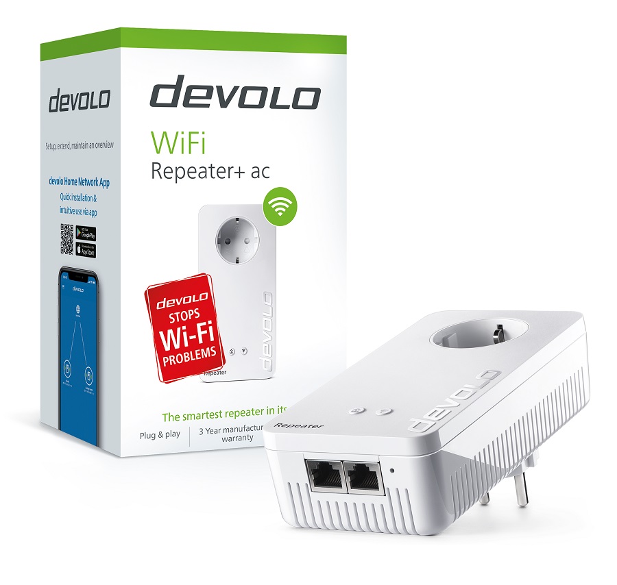 DEVOLO WiFi Repeater +AC 1200Mbps 8705 DEVOLO WiFi Repeater +AC 1200Mbps 8705