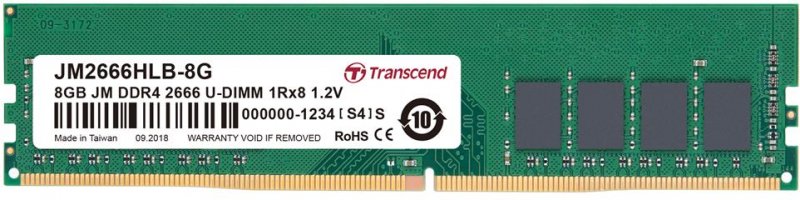 Μνήμη RAM 4GB DDR4 2666Mhz 1.2V CL19
