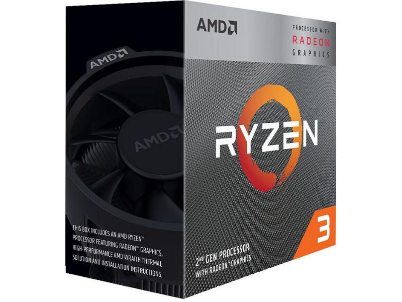 AMD CPU RYZEN 3 3400G 4.2GHz AM4 (4C/8T) AMD CPU RYZEN 3 3400G 4.2GHz AM4 (4C/8T)