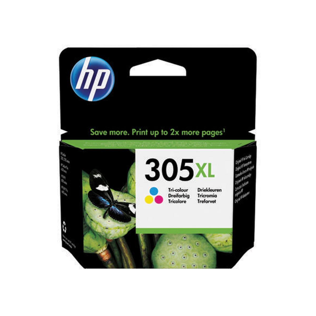 Έγχρωμο Μελάνι HP No305XL 200p Tri-color Ink Cartridge (3YM63AE)