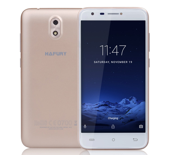 Cubot Smartphone HAFURY MIX Gold 16GΒ 5'' Quad Core Cubot Smartphone HAFURY MIX Gold 16GΒ 5'' Quad Core