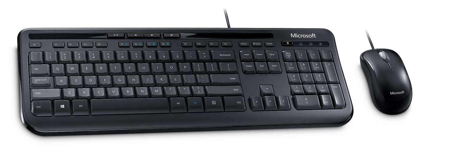 Microsoft Keyboard+Mouse Wired 600 USB Πληκτρολόγιο GR 3J2-00014