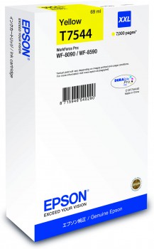 Έγχρωμο Μελάνι Epson C13T754440 Yellow WF-8090/8590 Size XXL 7k