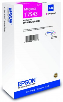 Έγχρωμο Μελάνι Epson C13T754340 Magenta WF-8090/8590 Size XXL 7k