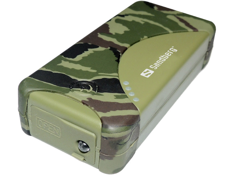 Φορητή μπαταρία φόρτισης Power Bank 5200mAh Sandberg Camo Φορητή μπαταρία φόρτισης Power Bank 5200mAh Sandberg Camo