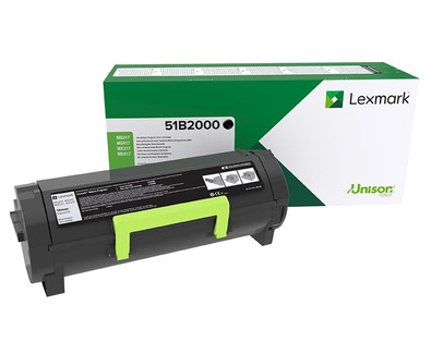 Toner Laser Lexmark 51B2000 Std MS/MX x17 2500pages