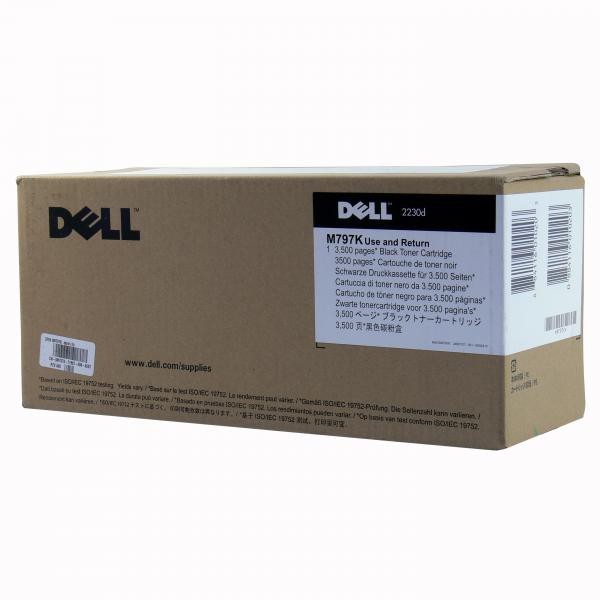 Dell Toner 2230d Standard Capacity Return Black 593-10501 M797K Dell Toner 2230d Standard Capacity Return Black 593-10501 M797K
