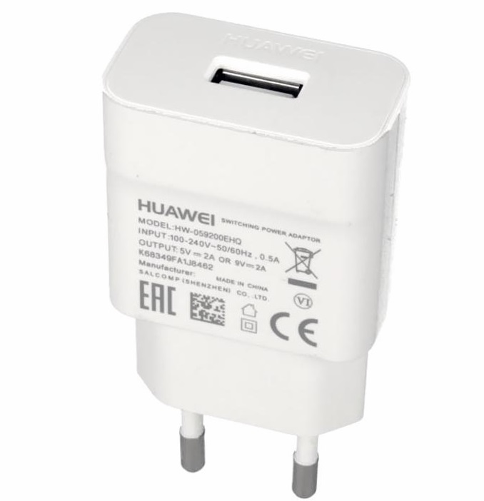 HUAWEI AP32 059200EHQ FAST USB 5V/9V 2000mA WHITE BULK HUAWEI AP32 059200EHQ FAST USB 5V/9V 2000mA WHITE BULK