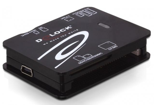 Delock Card Reader SD/CF/XD/TF/MMC/MS USB 2.0 91471 Delock Card Reader SD/CF/XD/TF/MMC/MS USB 2.0 91471