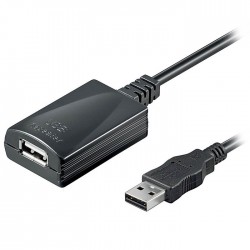 Καλώδιο USB Ενεργή Επέκταση 5m Goobay 95439