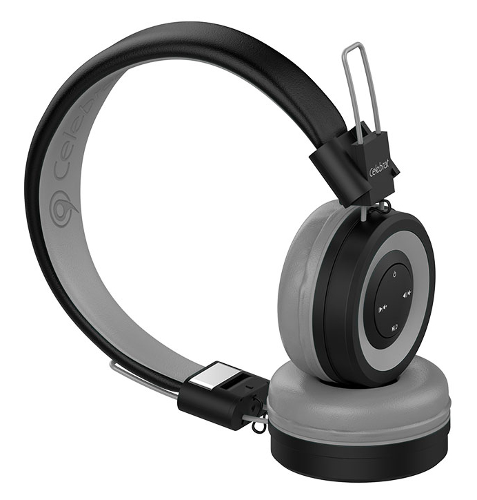 CELEBRAT Bluetooth HeadSet A4-GY Wireless & Wired Grey