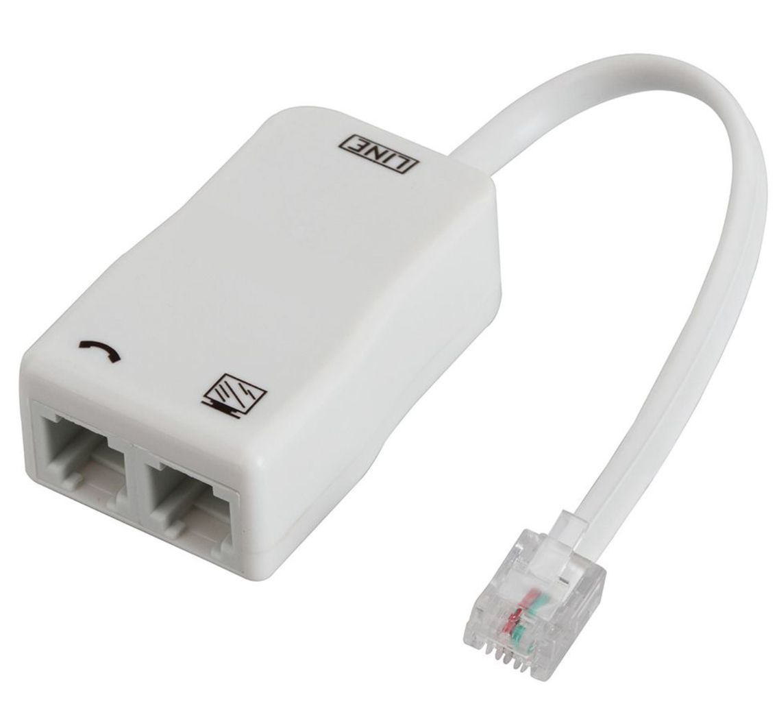Διαχωριστής SPLITTER ADSL RJ11 Phone-ADSL Annex A Powertech Διαχωριστής SPLITTER ADSL RJ11 Phone-ADSL Annex A Powertech
