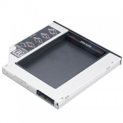 AKASA Adaptor σύνδεσης SATA ODD bay 2,5" HDD για Laptop AKASA Adaptor σύνδεσης SATA ODD bay 2,5" HDD για Laptop