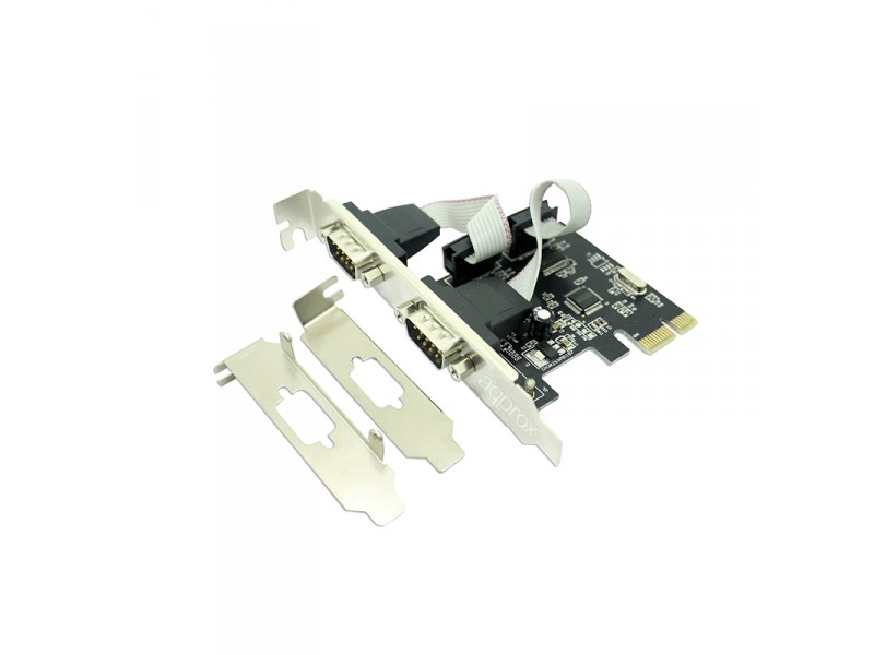 Κάρτα APPROX PCI-E to 2x Serial APPPCIE2S
